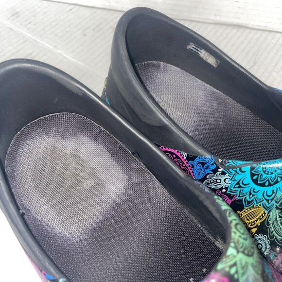 Crocs Neria Pro II Shoes Women's 8 Blue Comfort Slip On Clog Work Nursing - Picture 9 of 11